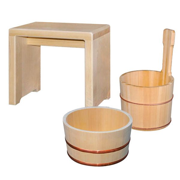 Hinoki Bath Bucket